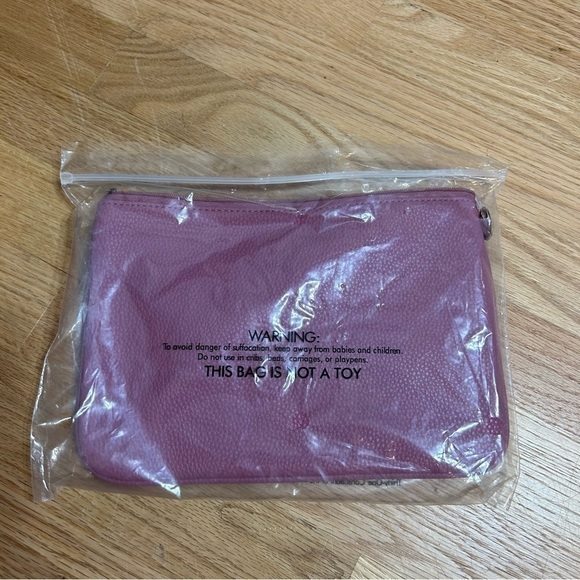 Thirty One Rubie Mini Bag Purse NEW Sweet Blossom Pebble Pink - Picture 2 of 2